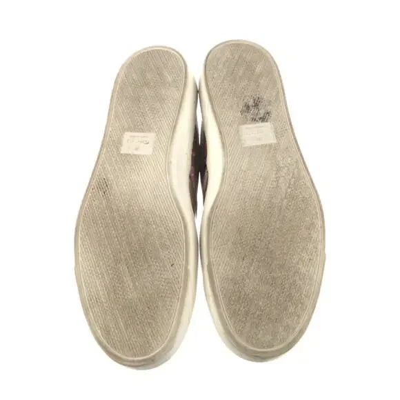 Gucci GG Supreme Monogram Blooms Slip On Low Sneakers Woman Sz 39.5 Pink - Picture 3 of 6